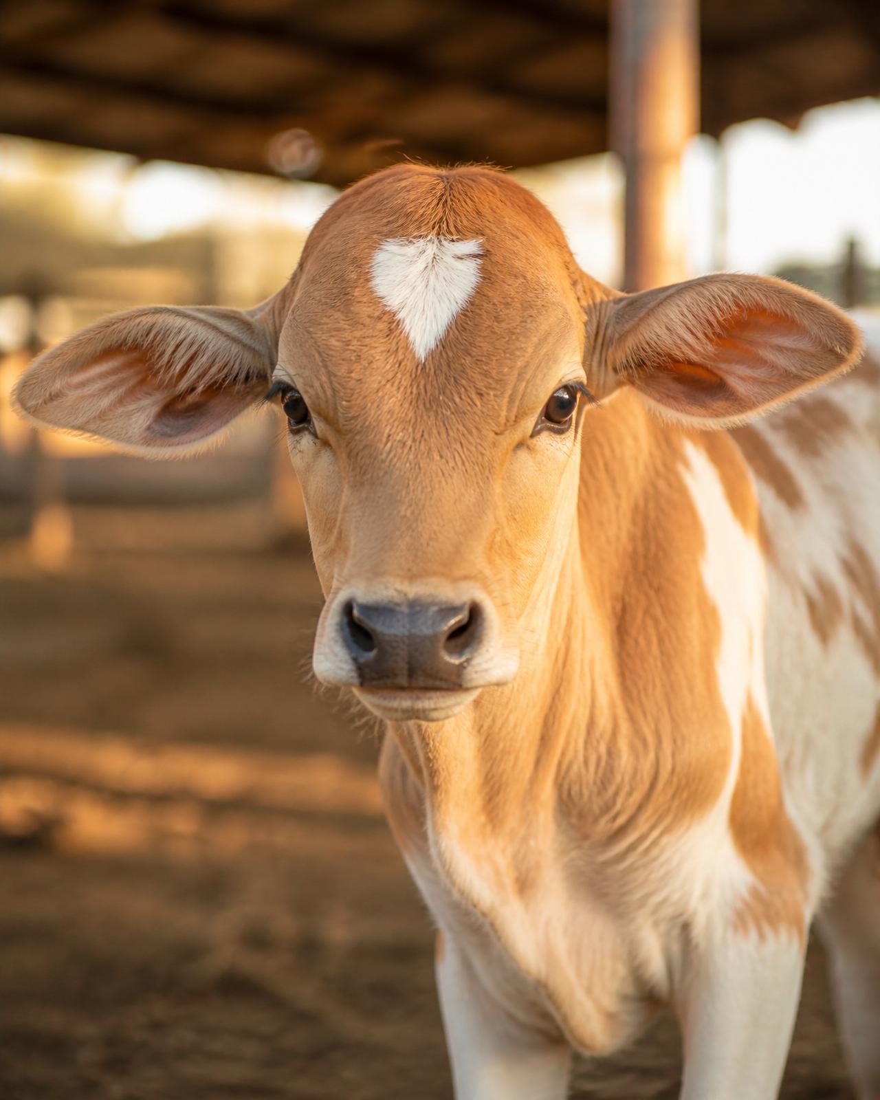 Loving Care for Rescued Calves
