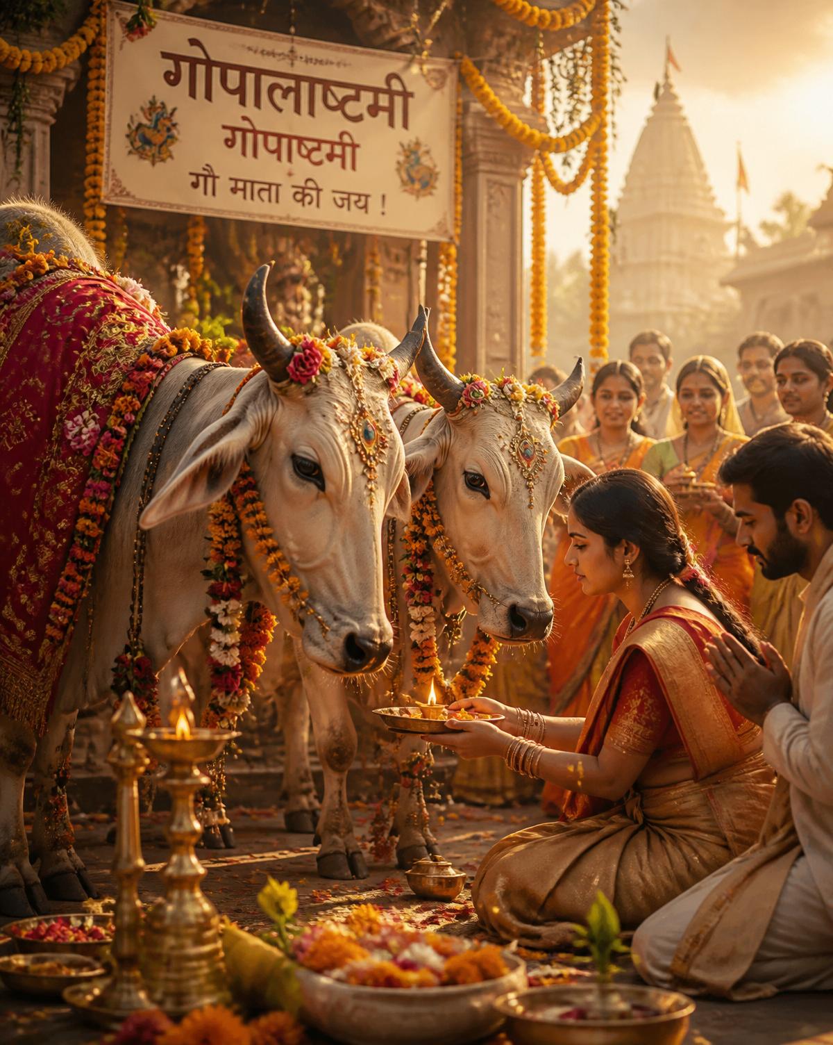 Gopashtami Mahotsav & Sacred Cow Worship